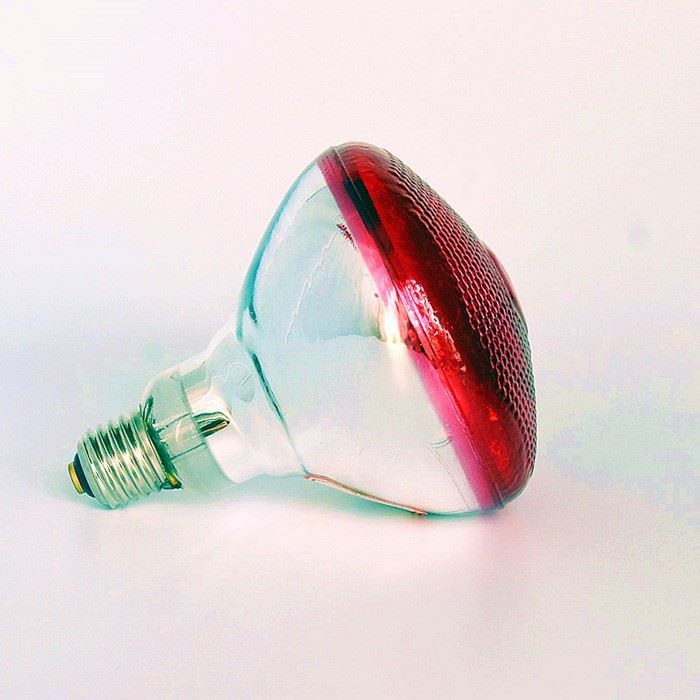 Red Heat Bulb